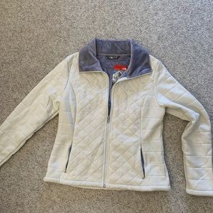 NorthFace sweater L jacket cream NWT